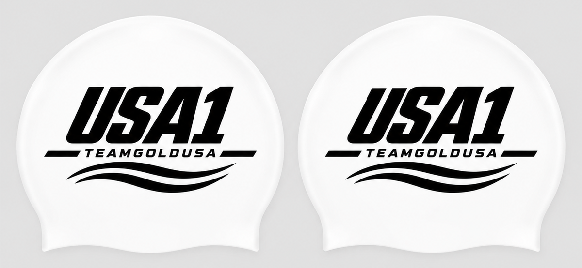 USA1 2026 - TEAMGOLDUSA: Team Training Cap (1 White Latex Cap)
