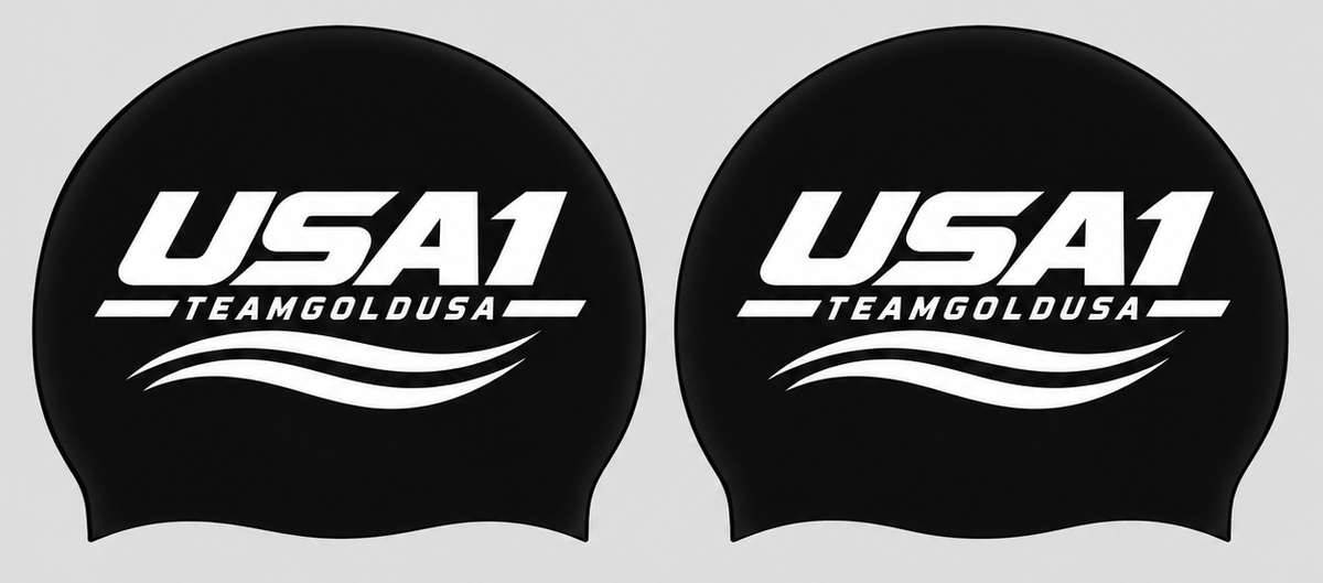 USA1 2026 - TEAMGOLDUSA: Team Training Cap (1 Black Latex Cap)